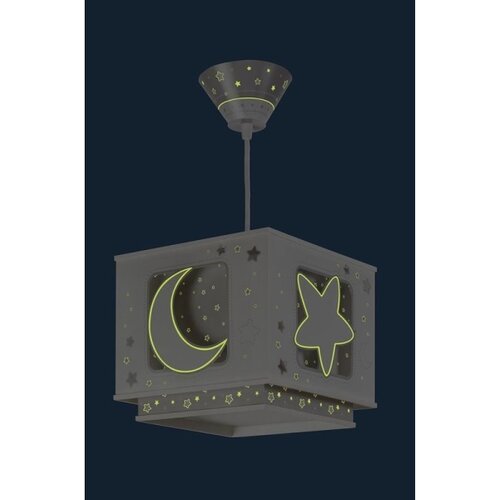 Dalber 63232E - Dečiji luster MOON LIGHT 1xE27/60W/230V Slike