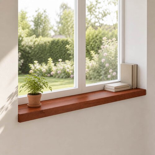  Prozorske klupice 2 kom. Smeđa 70 x 15 x 2 cm Čvrsto drvo bukve Cijene