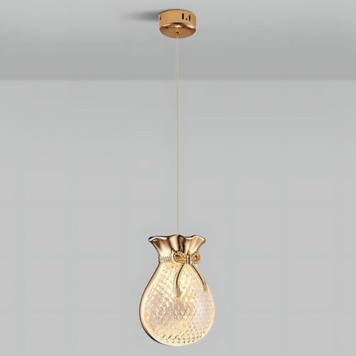 Toolight Visilica LHJ107-1CP zlatna Slike