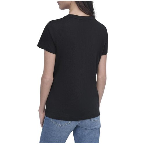 Dkny Majice s kratkimi rokavi - Črna Cene