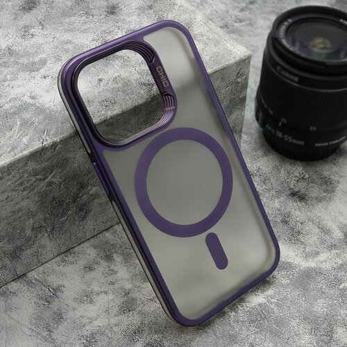 Maska camera drop magsafe za iphone 15 pro/ ljubičasta Slike