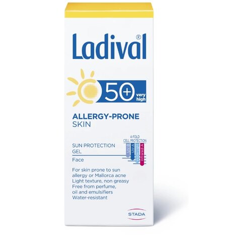 Ladival gel za zaštitu od sunca za kožu sklonu alergijama spf 50+ 50 ml Slike