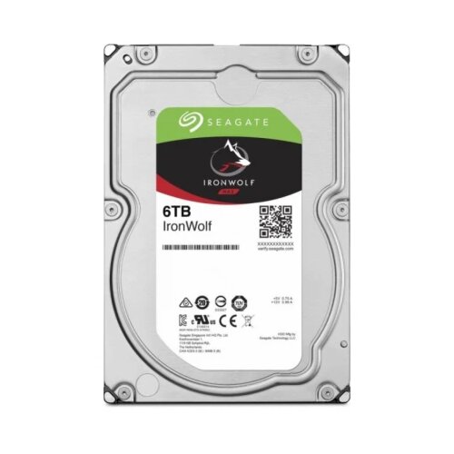 Seagate HDD 6TB ST6000VN001 3.5 5900 256M IronWolf VN001 Slike