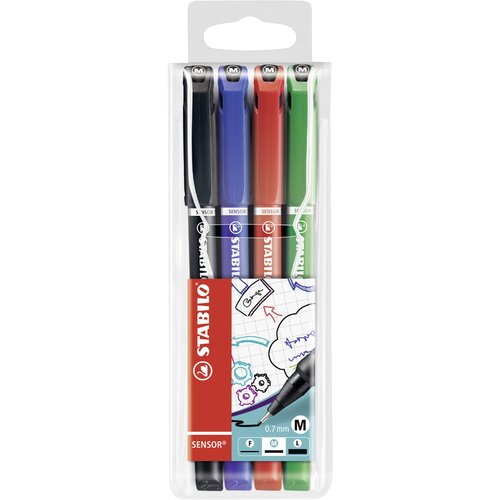 Stabilo fineliner SENSOR srednji, plastično ohi&amp;scaron;je 4 Office, (21655495) Slike