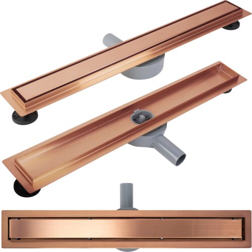 Rea Linijski odtok Neox pro Brushed Copper 100 Cene