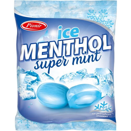 Pionir Bombone ice menthol super mint 100g Cene