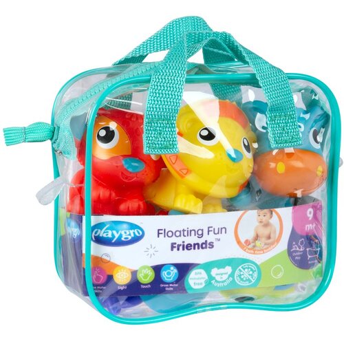Playgro set plutajućih životinjica za kupanje, 7 kom u torbi Cene