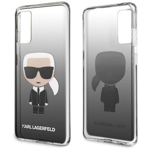 Karl Lagerfeld Maska za telefon Glasses za Samsung S20 Plus/ G985F crna Slike