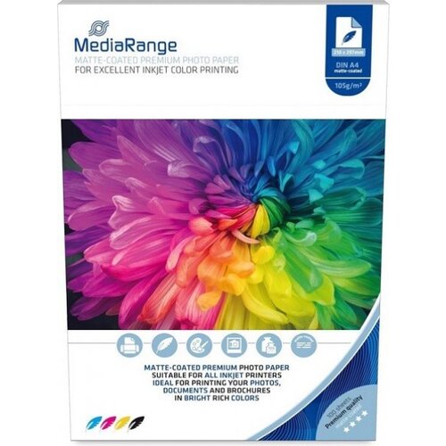 Mediarange Madiarange A4 105GR MATT MRINK116/100KOM ( FP105MR/Z ) Slike