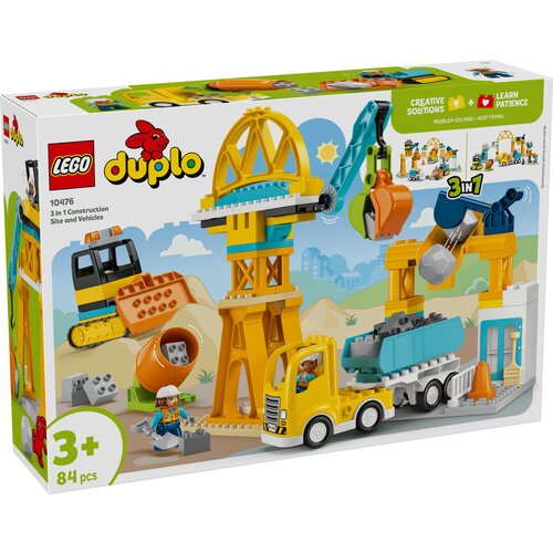 Lego DUPLO&amp;reg; - Gradili&amp;scaron;te i vozila 3 u 1 (10476) Slike