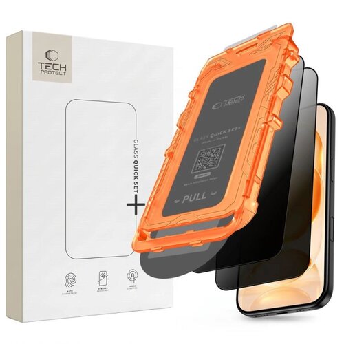 TECH-PROTECT Za&amp;scaron;čita zaslona Quick Set Spy+ s filtrom zasebnosti, (5000533377) Slike