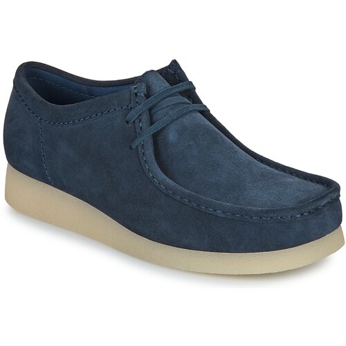 Clarks Čevlji Derby WALLABEE EVO Modra Cene