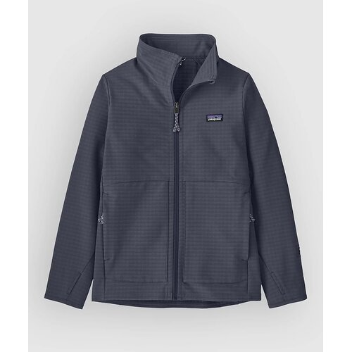 Patagonia R1 Techface Kids Jacket smolder blue Cene