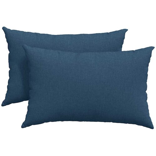  Jastučići za sofu 2 pcs Plava 60 x 40 cm tkanina Slike