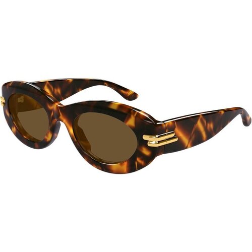 Bottega Veneta BV1322S 002 ONE SIZE (51) Havana/Rjava Slike