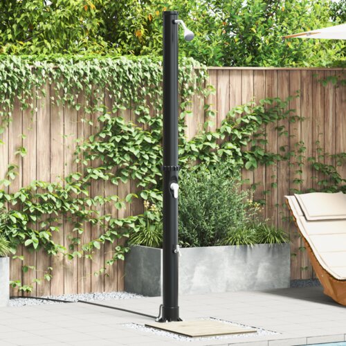 VidaXL Zunanji Solarni Tu&amp;scaron; z Vodo 217 cm 20 L Slike