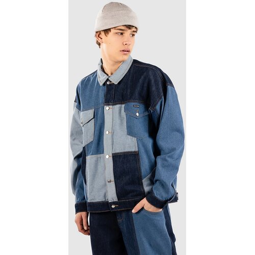 Blue Tomato Denim Patchwork Jakna blue Cene