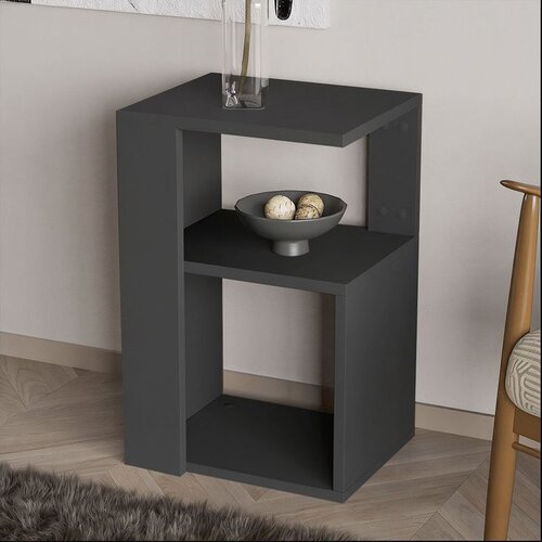 Hanah home pomoćni sto silent, 36 cm, antracit Cene