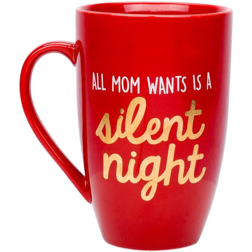Pearhead all mom wants is a silent night šalica Cene