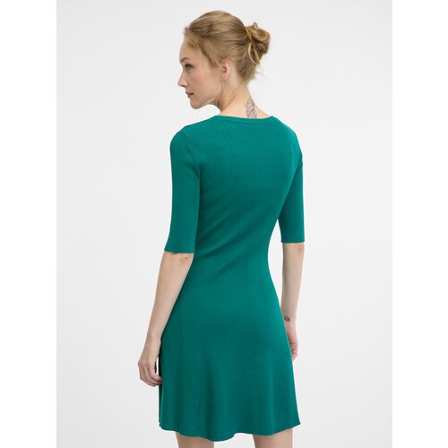 Orsay Green women's short dress - Women's Cene