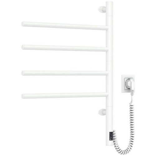  Električni okretni su&scaron;ač za pe&scaron;kire sa termostatom ARABESQUE 60W 65x49 cm, bela Cene
