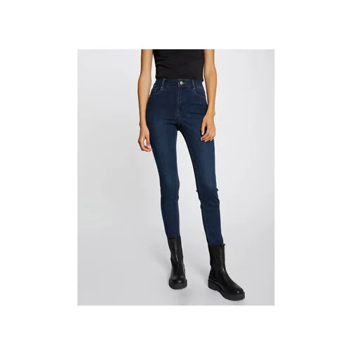Morgan Jeans hlače 212-PAM Mornarsko modra Skinny Fit