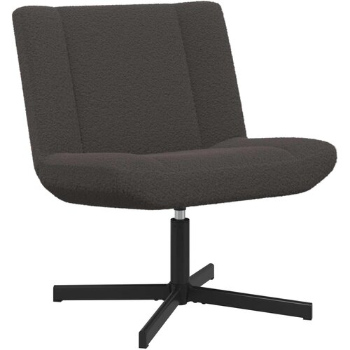  Stolica na kotačiće Tamno siva 63 x 75 x 76 cm Janjeća koža Cijene