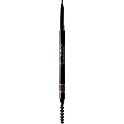 Dolce & Gabbana Brow Restyler Pencil svinčnik za obrvi s krtačko odtenek 06 Naturally Black - Warm Black Brown 0.09 g Cene