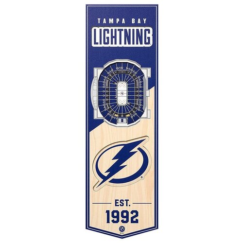 Drugo Tampa Bay Lightning 3D Stadium Banner slika Cene