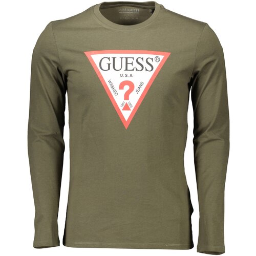 Guess Jeans GREEN MAN LONG SLEEVE T-SHIRT Cijene