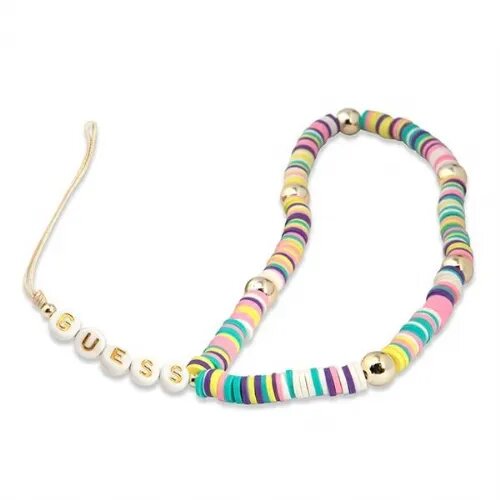 Guess GUSTPEAM zapestnica / obesek za telefon - Heishi Beads Slike