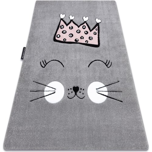 RugsX Preproge Preproga PETIT CAT Mačka Krona siva 240x330 cm Siva Cene