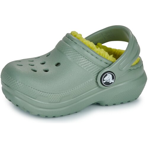 Crocs Cokli Classic Lined Clog T Kaki Slike