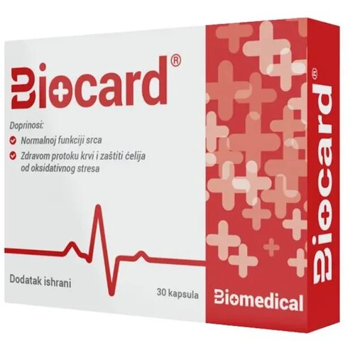 Biomedical Kapsula Biocard, 30 komada Slike
