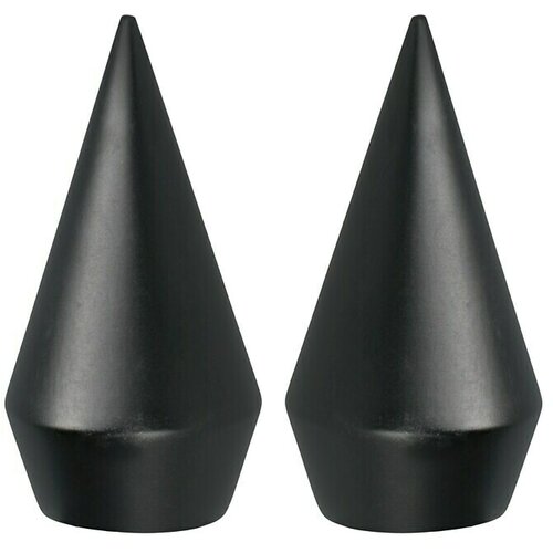 EXPO AMBIENTE Krajnji element Point (Crne boje, Prikladno za: &amp;Scaron;ipke za zavjese &amp;Oslash; 20 mm, 2 Kom.) Slike