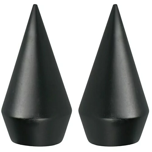 EXPO AMBIENTE Krajnji element Point (Crne boje, Prikladno za: Šipke za zavjese Ø 20 mm, 2 Kom.)