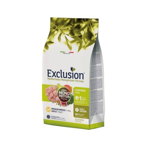 Exclusion monoprotein hrana za pse adult medium - piletina 12kg Cene