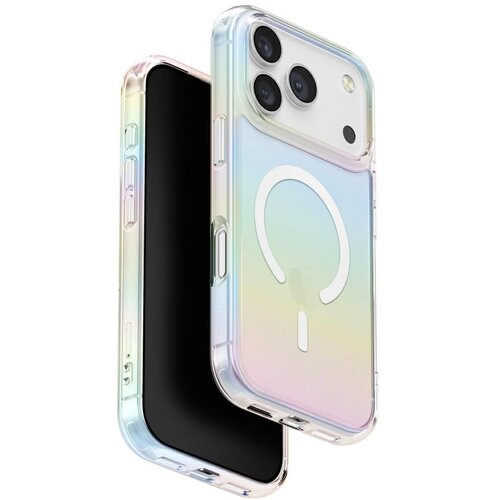 Uniq UNIKATNI OVITEK IRIDESCIA ZA IPHONE 17 PRO MAX Z MAGCLICK POLNILNIM ZA&amp;Scaron;ČITNIM OVITKOM, (5000299765) Slike