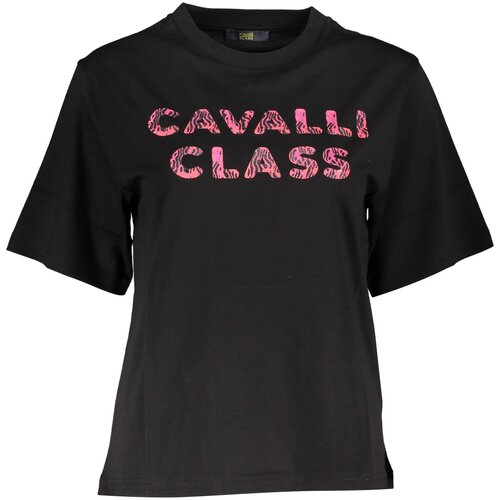 Cavalli Class SHORT SLEEVE T-SHIRT WOMEN BLACK Cijene