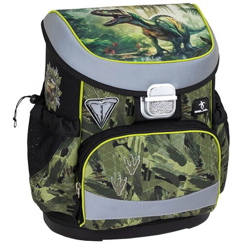 Belmil anatomski ranac Mini-fit 405-33 Dinosaurusi Lost World zeleni 86670 Slike