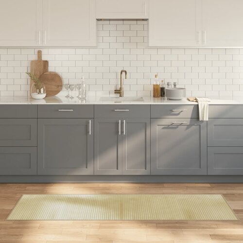 VidaXL Tepih pravokutni svijetli prirodni 60 x 200 cm od bambusa Slike