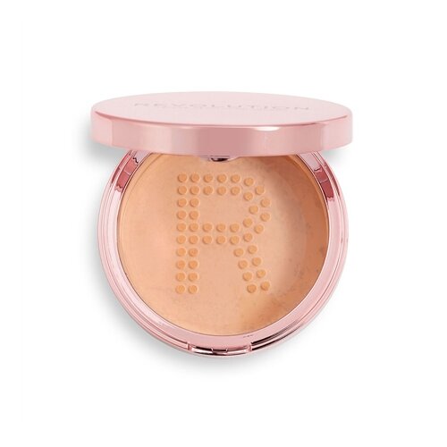 Revolution puder v prahu - Conceal & Fix Setting Powder - Medium Pink Cene