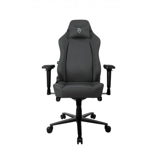 AROZZI primo mehka tkanina - temno siva gaming stol Slike