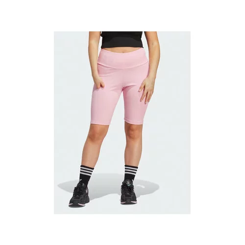Adidas Športne kratke hlače Adicolor Essentials Short Leggings HZ7259 Roza