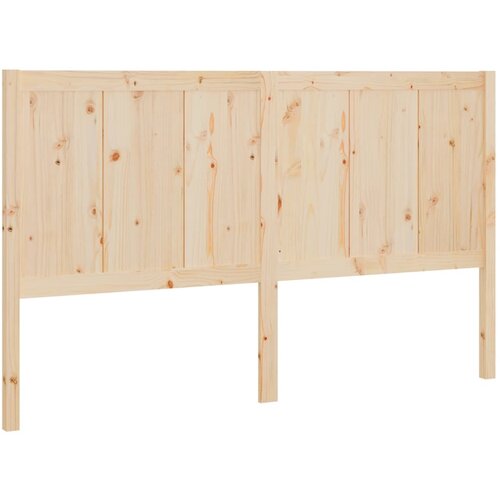 Maison Chic Posteljno vzglavje - Vzglavna omarica 125,5x4x100 cm trdna borovina, (22077633) Cene