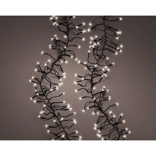 Lumineo Lampice za jelku, 14 m, 1512 lampica, Cluster spoljne LED, Svetlo toplo belo, 8 funkcija Slike