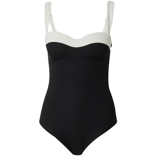 Triumph Jednodijelni kupaći kostim 'Summer Glow' crna / bijela