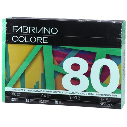 Fabriano Colore, fotokopir papir, u boji, A4, 80gr., 500 listova - odaberite boj Cene