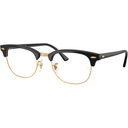 Ray-ban Clubmaster RX5154 5784 M (51) Črna/Kristalna Cene