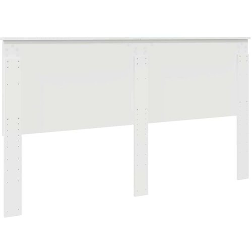 vidaXL uzglavlje s uzglavljem bijelo 180 cm konstruirano drvo Cene